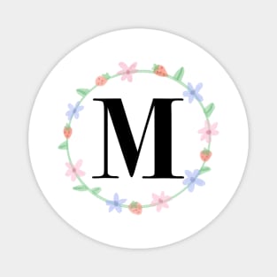 “M” initial Magnet